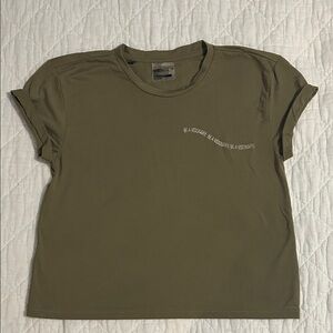 Gymshark Khaki Visionary Tee